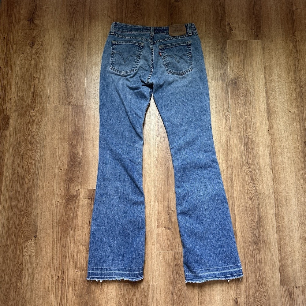 Vintage Y2K Levi's Superlow Stretch Bootcut Jeans Size 5 - Picture 7 of 9